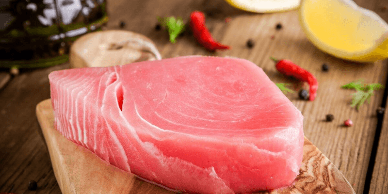 тунец при сухой коже